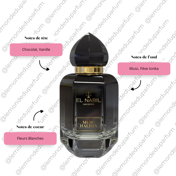 Eau de Parfum Musc Halima El Nabil