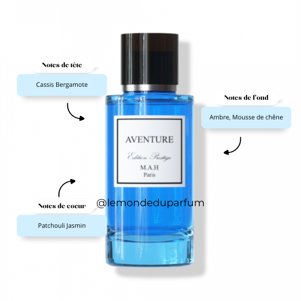 Aventure MAH Paris – Extrait de Parfum Fruité et Citronné