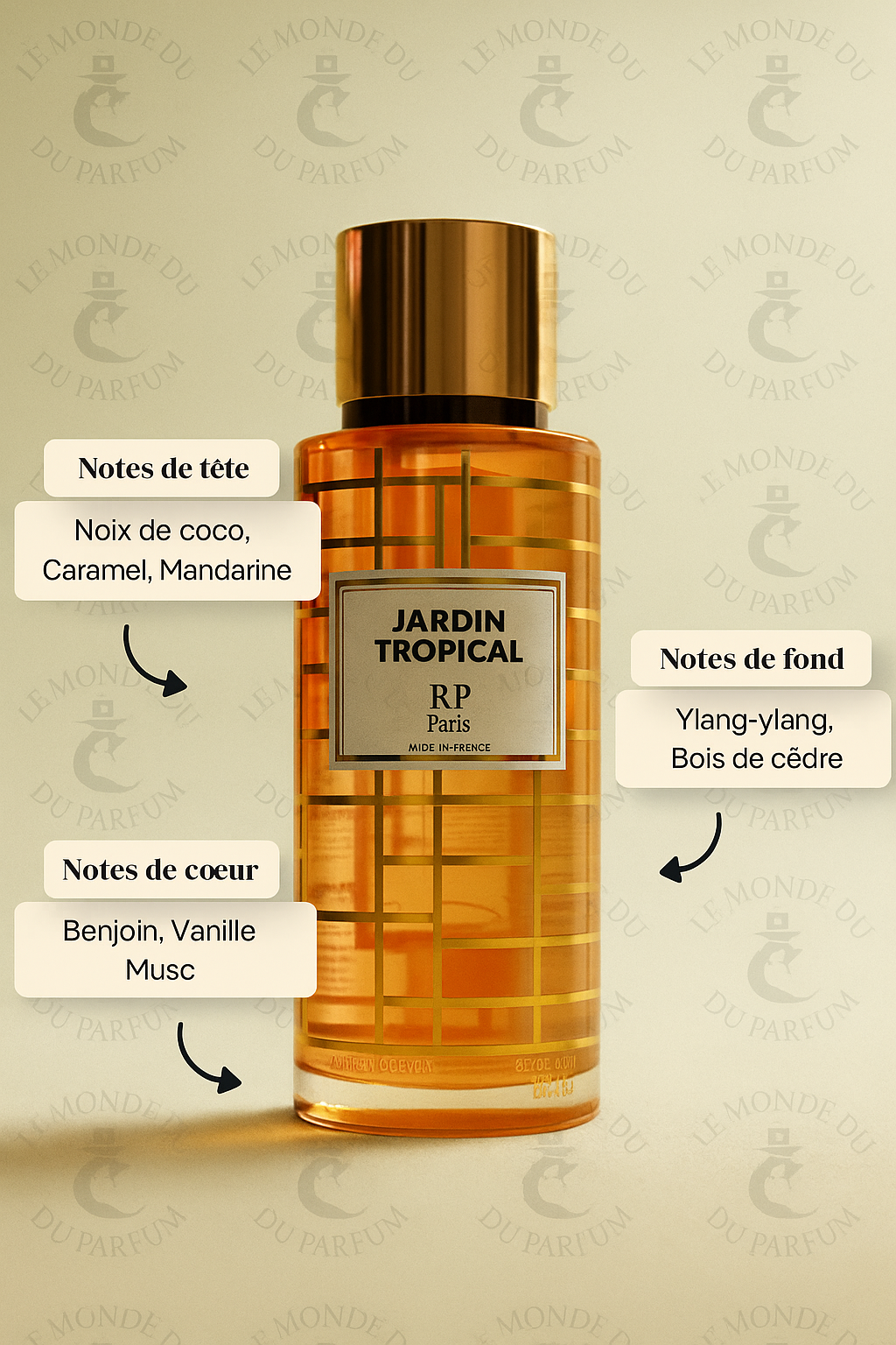 Brume Corps et Cheveux 250ml Jardin Tropical