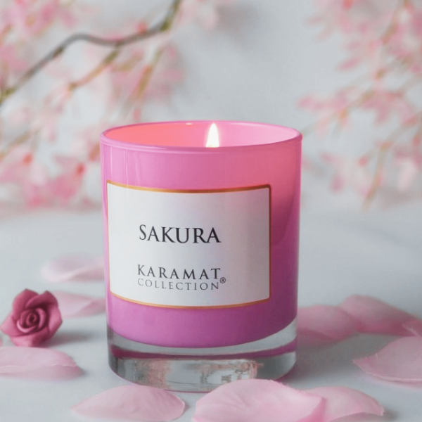 Bougie parfumée Sakura Karamat