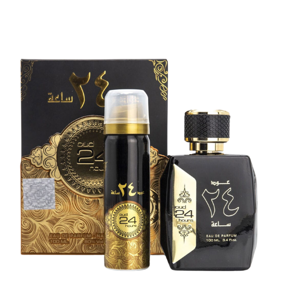 Eau de Parfum et Déodorant Oud 24 Hours Ard Al Zaafran