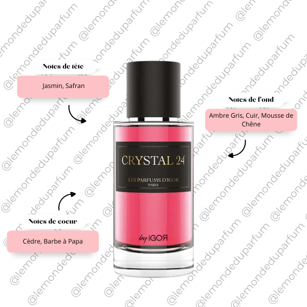 Extrait de Parfum Crystal 24 Les Parfums d'Igor