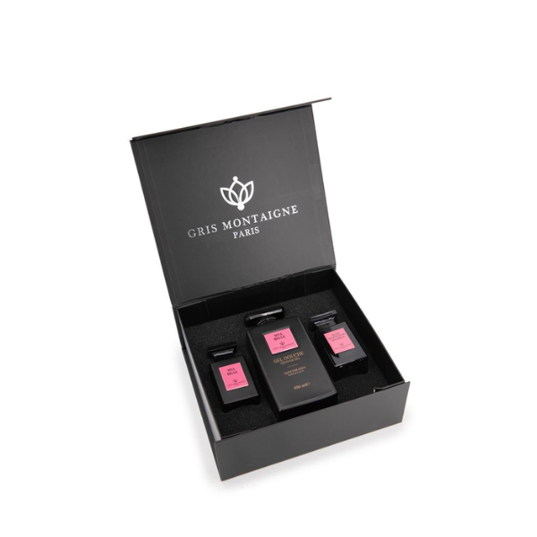 Coffret 3 pièces Mya Belle de Gris Montaigne Paris