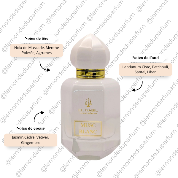 Eau de Parfum Musc Blanc El Nabil