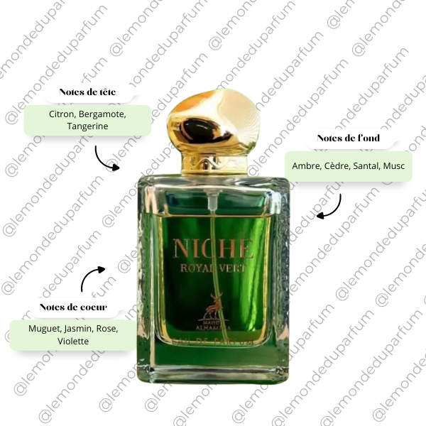 Eau de Parfum Niche Royal Vert Maison Alhambra