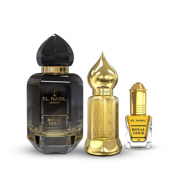 Coffret 3 pièces Royal Gold El Nabil