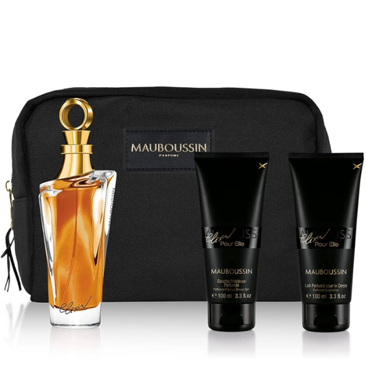 Coffret Femme 3 Pièces Élixir Pour Elle Mauboussin