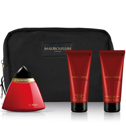 Coffret Femme 3 pièces In Red Mauboussin