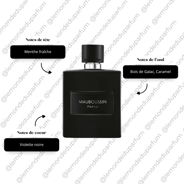 Coffret Homme 4 pièces In Black Mauboussin