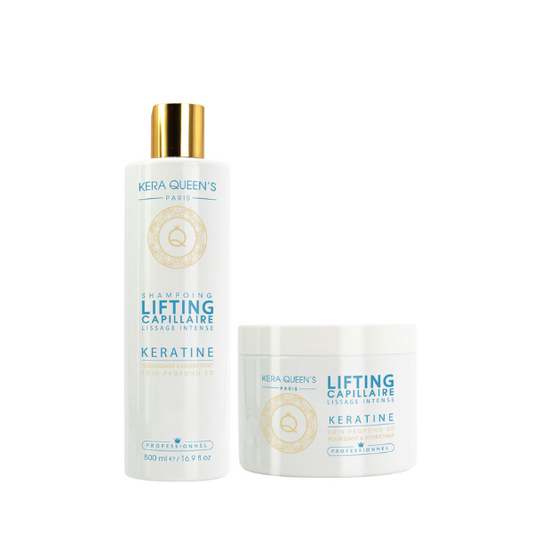 Duo Lifting Capillaire Kératine Lissage Intense KeraQueen's