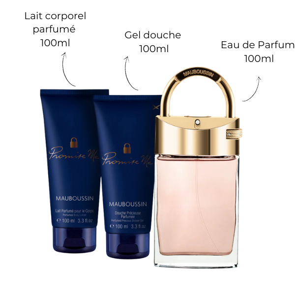 Coffret Femme 3 pièces Promise Me Mauboussin