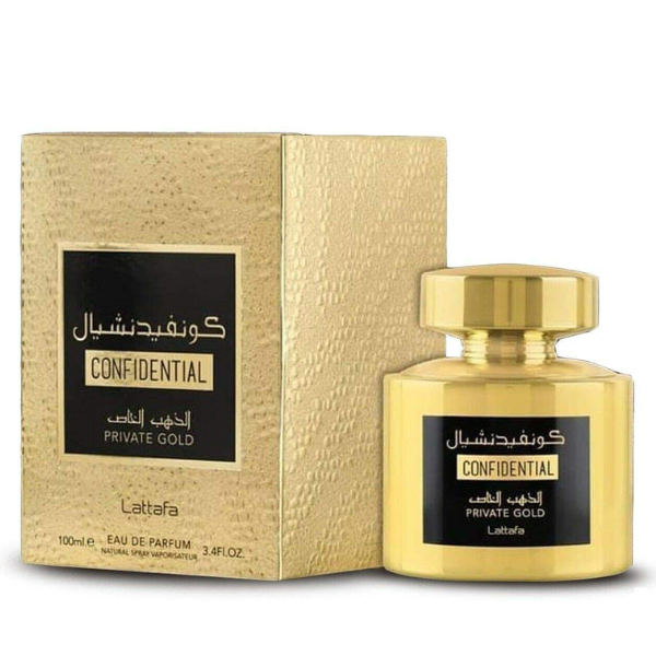 Eau de Parfum Confidential Private Gold Lattafa