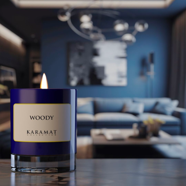 Bougie parfumée Woody Karamat