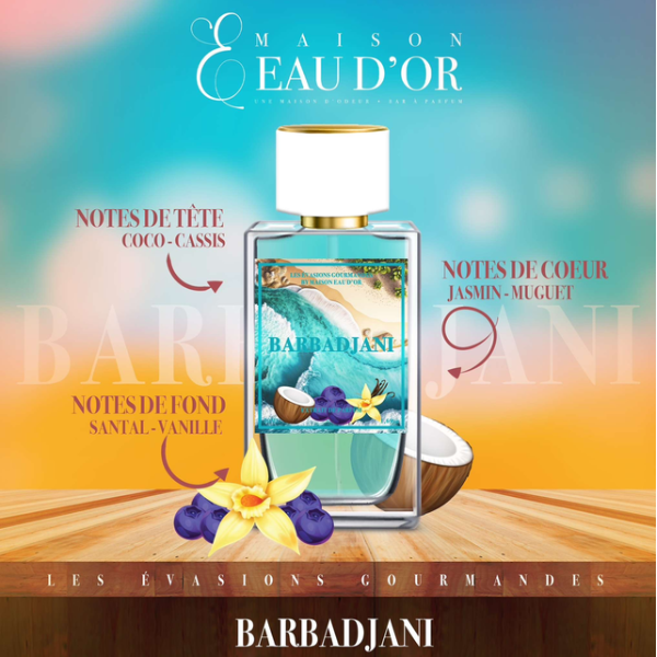 Extrait de Parfum Barbadjani Maison Eau d'Or