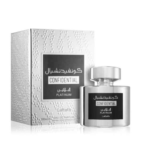 Eau de Parfum Confidential Platinum Lattafa