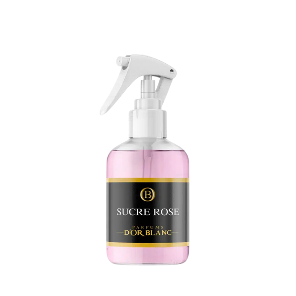 Spray Textile Sucre Rose Maison Eau d'Or